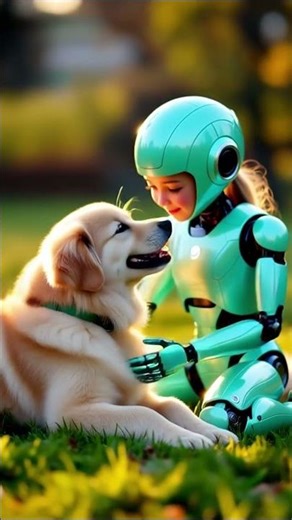 The World's Most Unlikely Best Friends! 🤖💖🐶