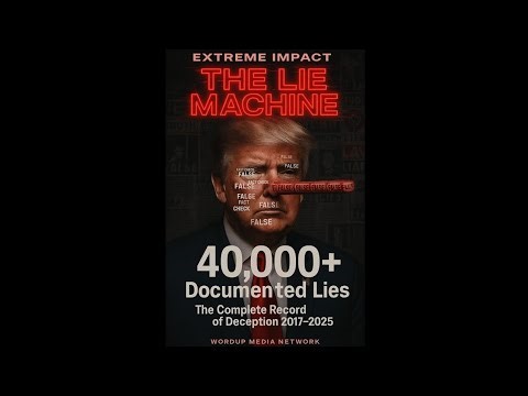 The Lie Machine Ep1: Trump's 60,000+ Documented Lies Exposed (2017-2026)