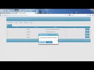Java Server Faces, PrimeFaces y Hibernate - Login y CRUD (Pagination, Filtering y Dialogs) - Parte 8