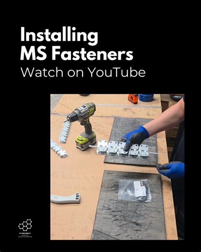 Institute of Construction Materials on Instagram: "A new video tutorial has just been released as part of the conveyor belt splicing series. This episode walks through the correct installation process of MS Fasteners, highlighting best practices, key tools required, and tips to ensure a strong and reliable splice. It’s a practical guide for technicians, maintenance teams, and anyone involved in conveyor belt installation or repair. Watch on YouTube! #ConveyorBelt #BeltSplicing #MSFasteners #Conv