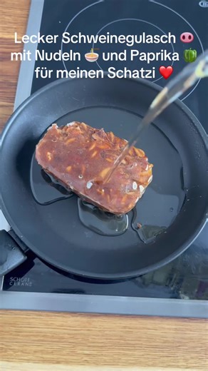 Schweinegulasch mit Nudeln! Sooooo lecker 😍😄👩‍🍳 #rezept #kochen #mealprep #ehemann #nudeln