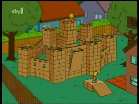 simpsons Box fort