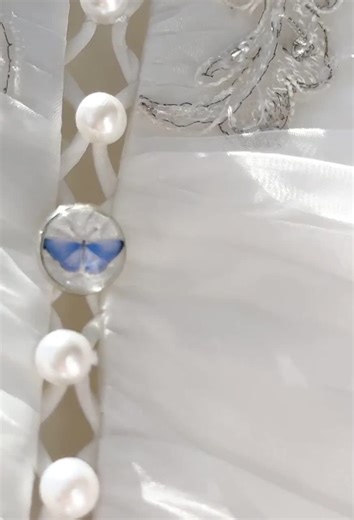 Butterfly Button, Something Blue Gift for Bride, Wedding Keepsake, Unique Bridal Shower Gift Idea, a Beautiful Wedding Dress Accessory - Etsy