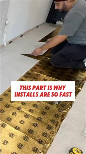 Perfect SPC Install - Watch the Click System Lock In #spc #floortransformation #shorts