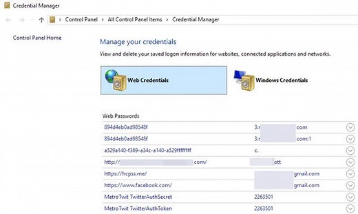 Cómo encontrar contraseñas guardadas en Windows 10/11