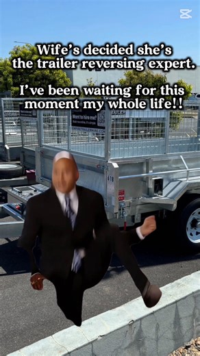 Wife’s behind the wheel, says it’s “easy.” You? Sitting there with the world’s biggest grin, popcorn in hand. 🍿😂 Empire Trailer Hire — $5 trailers, 24/7 pickup, and free entertainment (if she’s reversing). 👉 empiretrailerhire.com | Empire Trailer Hire