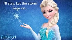 Let It Go Karaoke in Eb Major (+7 pitch) Chords - ChordU
