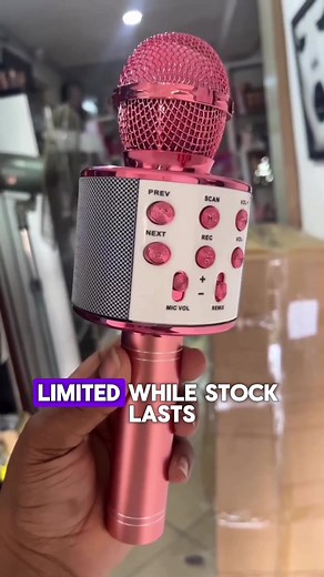 This microphone turns any gathering into an unforgettable performance. Its built-in speaker and echo effects deliver a professional singing experience, while the rechargeable battery ensures hours of non-stop FUN ! #tiktokmademebuythis #tiktokmademebuyit #karaokemicrophone #foryoupage #tiktokmademebuyit #foryoupage #milliondollarbaby #mrpfashion#tiktoksouthafrica #tiktokmademebuythis #tiktokmademebuyit #CapCut