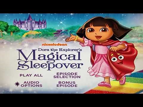 NICKELODEON DORA THE EXPLORER’S Magical Sleepover DVD Menu Walkthrough 🇦🇺