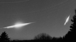 Bright meteor over Australia