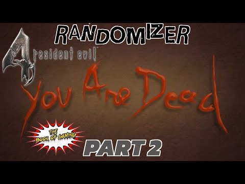 Part 2: Already Dying A Lot | BOOK PLAYS RESIDENT EVIL 4 HD RANDOMIZER PROFESSIONAL MODE!