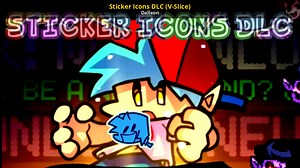 Sticker Icons DLC (V-Slice) Mod for Friday Night Funkin' | FNF Mods