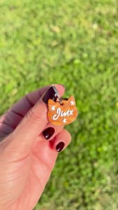 Starry Kitty Pet Tag, Custom Cat Pet ID Tag - Etsy