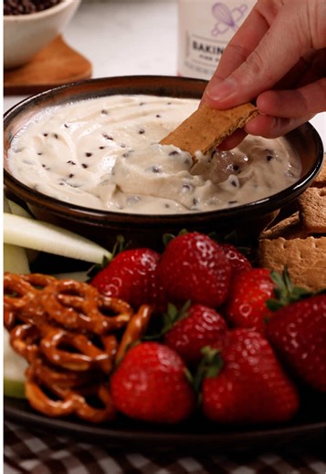 Hit those protein goals with this little sweet treat! Cottage cheese cookie dough dip- don’t knock it til you try it!! #diamondcrystal #diamondcrystalsalt #protein #cookiedough