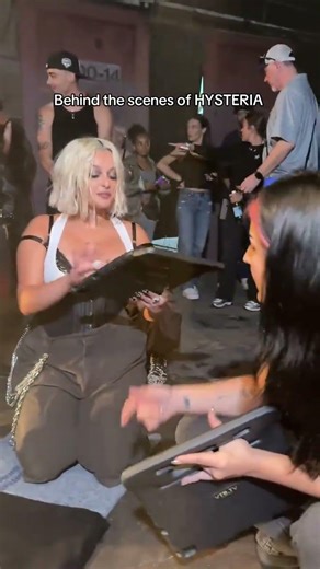 Behind the scenes 💋 #beberexha #newreligion #hysteria