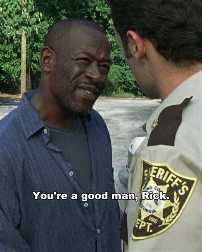 Rick Says Goodbye To Morgan | The Walking Dead 1x1 #shorts