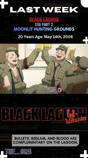 Black Lagoon E06 Trash Heap #anime #action #fps #shorts #crime #duet #war