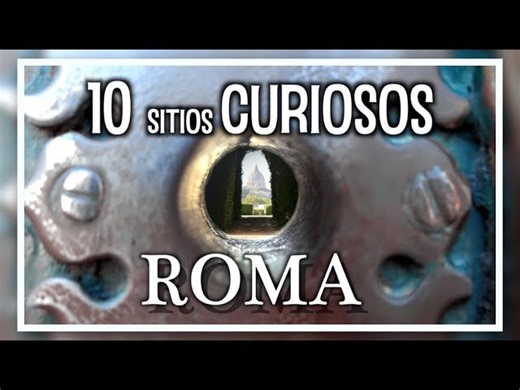 Top 10 sitios curiosos que ver en Roma 🇮🇹 #2