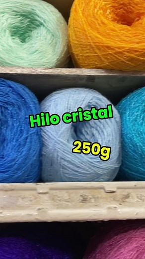 Que esperaaas!!!! Ven a conocer nuestras bolas de hilo criztal 😉🧶 #estambre #crochet #benditoestambre #tejer #parati #foryou #foryoupage