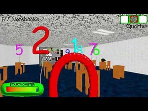 Guess how is back baldi! Baldi's Basics Classic Remastered part 12