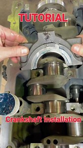 45K views · 376 reactions | Crankshaft Installation #tutorial #car #engine #mechanic #repair #tips #mechaniclife #heavyequipment | Mechatronics Tyronn | Facebook
