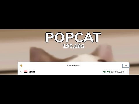POPCAT - Get 1 Million with javascript hack, you did it! 😂