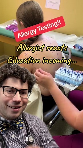 @JordanSmith What do allergy skin tests look like? How are allergy skin tests done? We can now use multi-test devices to check for multiple allergens quickly #allergies #allergytest #tiktokdoc #learnontiktok