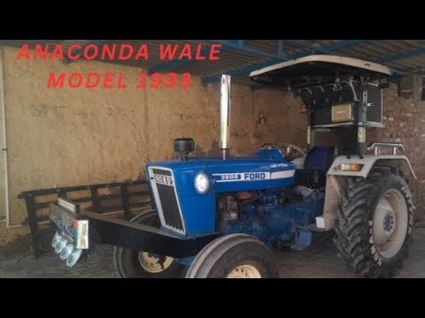 Rare 1993 Ford 3600 Tractor Original Condition Legendary Power Review anaconda wale #ford #tractor