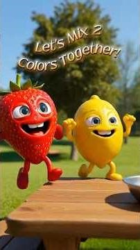What Color Do You Get When You Mix These Two? #ColorMixing #interactivelearning
