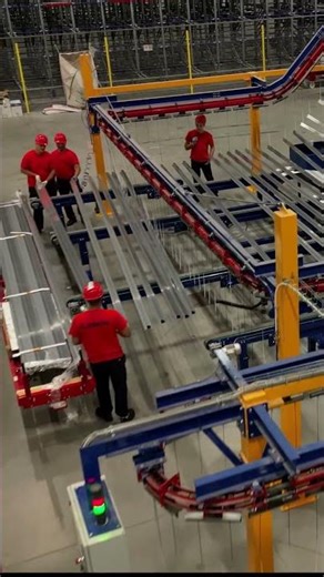 Vertical powder coating at LINKIN aluminium plant