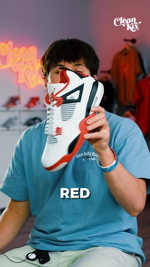 Sneaker Review: Fire Red Jordan 4s #cleankixlab #sneakerhead #sneakercommunity #nike #howtocleansneakers #satisfyingclean #sneakercleaning #shoerestoration