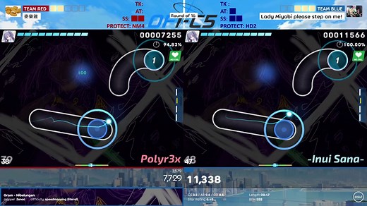 [osu!]OFFC5 RO16 NM5 赛场2x100 FC