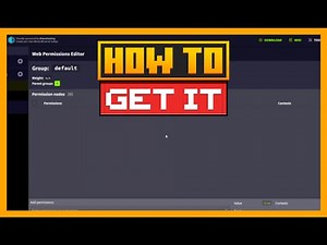 HOW TO CREATE GROUPS AND WEIGHTS IN MINECRAFT WITH LUCKY PERMS