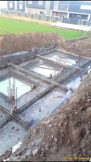 Brick-by-Brick Constructions 🏗️ | Concrete ki footing is trha bnate h, Structural engineer design krta, #structuralengineer #concretefootings #cityhousingsialkot #Engrmsaeed... | Instagram