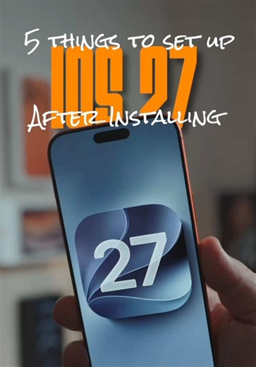 Here’s 5 customizations once you install iOS 27! #iphone #apple #tech #techhacks #ios