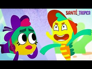 Alien Invasion | Santé et Tropica | Episode 3 | Underwater Adventures | Cartoon for Kids