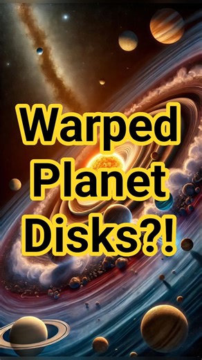 Warped Planet Disks: The Strange Birth of Alien Worlds 🌌✨