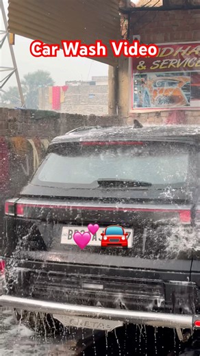 Car Foam Wash And Foam Cleaning Video 💕🔥 #trending #carwash #cleaning #car #shorts #video #ytshort