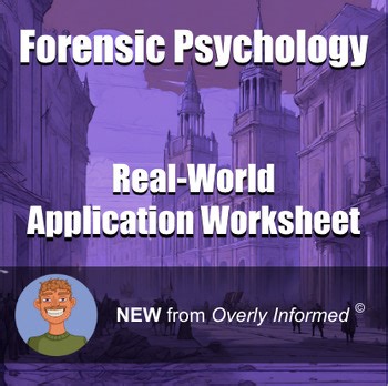 Forensic Psychology Real-World Application Worksheet