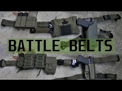 Testing Two Battle Belts - Lessons Learned