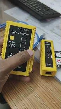 What is LAN Tester? #industrialautomation #instrumentation #electrical