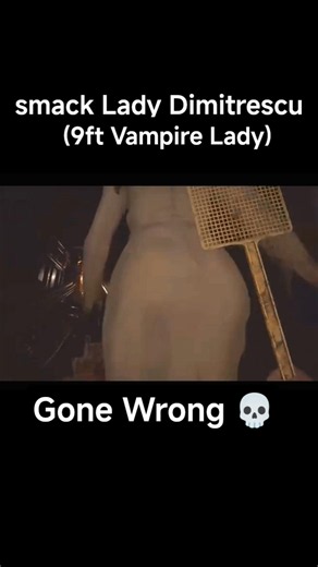 Slapping Lady Dimitrescu was a TERRIBLE idea! Resident evil 8