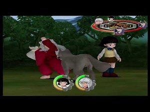 Inuyasha The Secret of the Cursed Mask PS2 gameplay