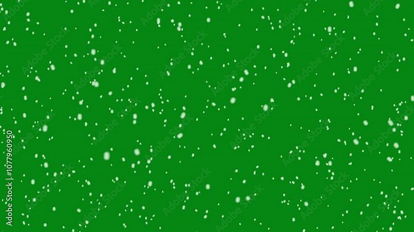 winter Snow fall animation on green screen background , winter snow backdrop video, snow, winter background, Snowflakes overlay isolated on chroma key footage, winter snow transparent, soft hail,