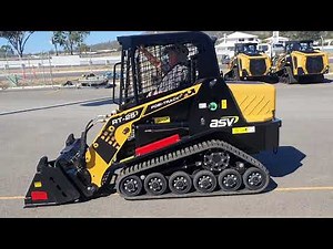 ASV RT25 Posi-track Skid Steer - Walk-around & Start up