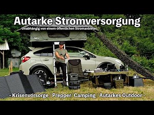 EcoFlow RIVER Pro + 160W solar panel / My self-sufficient energy supply /