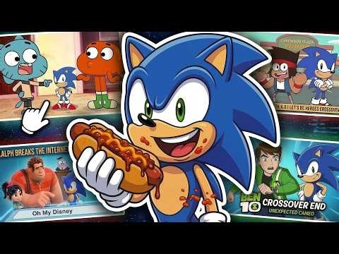 Every Sonic Appearance In Other Cartoons!