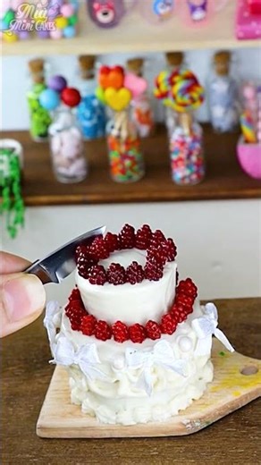 Cutting & Squishing Tiny Cakes 😍✨ | Satisfying ASMR