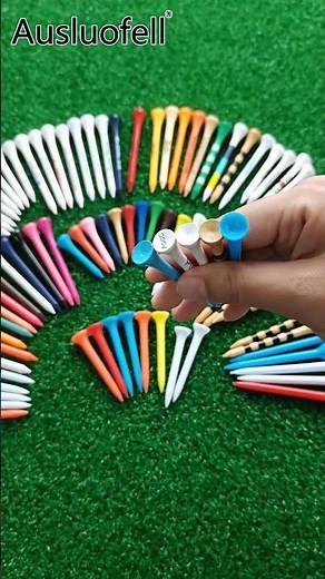 High quality wooden golf tees customizable!