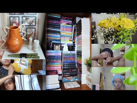 VLOG//DECOR SHOPPING//SELF-CARE//WORK-WEEK//NEW READS & SCENTS//AMAZING PLUGS